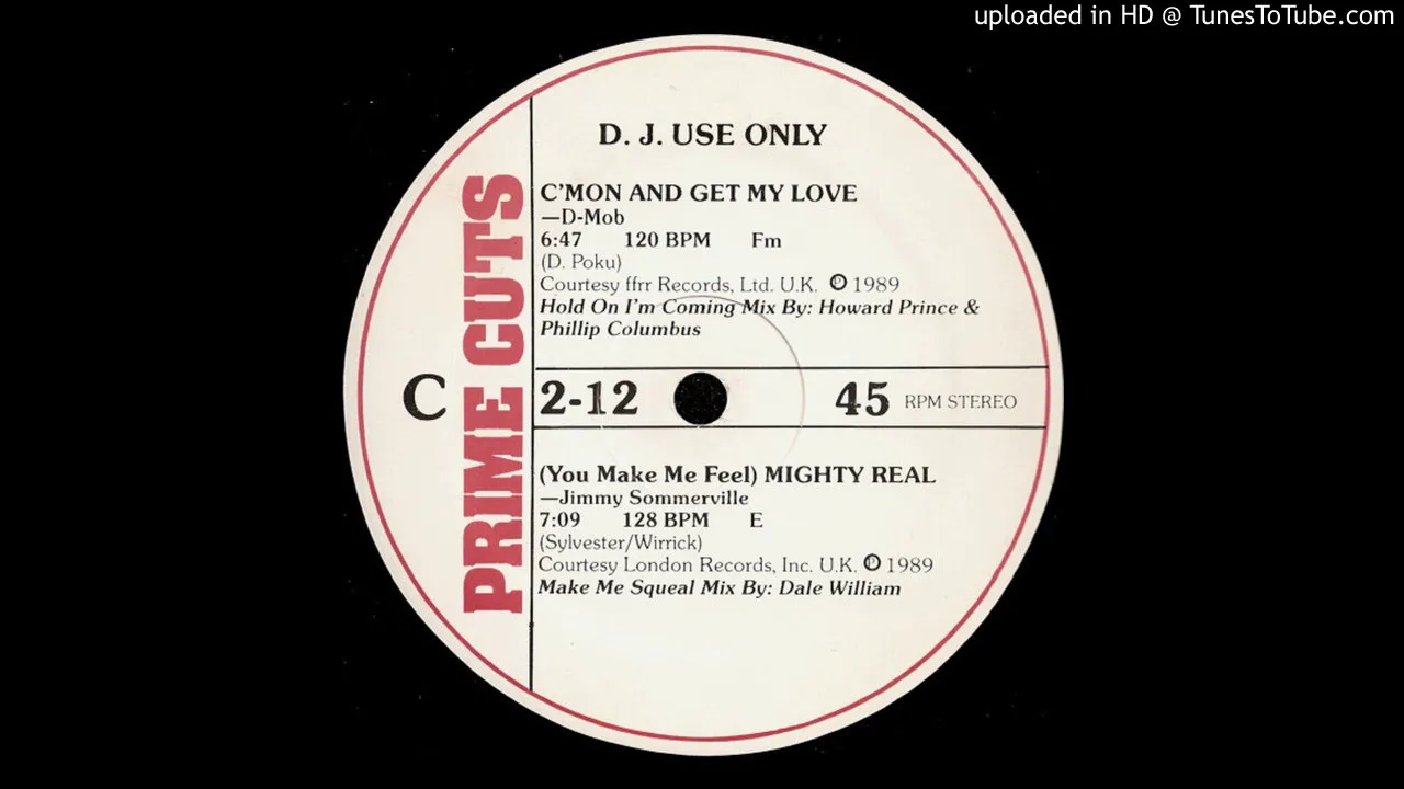 D-Mob feat Cathy Dennis - C'mon & Get My Love (Prime Cuts Version)