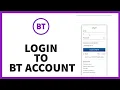How to Login BT Account Email bt com Login my Account BT Login Email