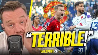 SHOCKING DEFENDING Jamie O Hara Is FUMING After Spurs BLOW IT Vs Manchester United 