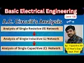 Lect-8 Analysis of Single L C Circuit Analysis of A C Network