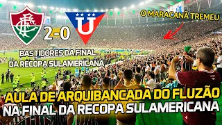 AULA DE ARQUIBANCADA DA TORCIDA DO FLUZÃO NA FINAL DA RECOPA SULAMERICANA! Fluminense 2x0 LDU