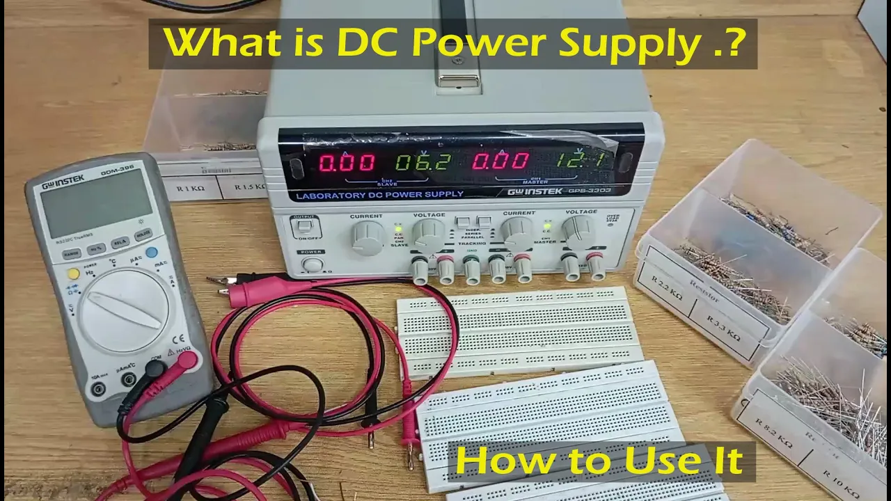 DC Power Supply | How to use it | full Description | GW Instek