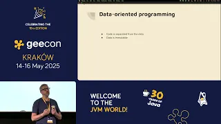 GeeCON 2025 Arkadiusz Sokolowski - Data-oriented programming with Java