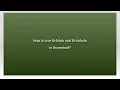 How to use th block and th include in thymeleaf