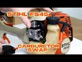 How to Install a new Carburetor on your STIHL FS45 Trimmer