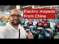 Lagu Visiting an electric moped factory in China