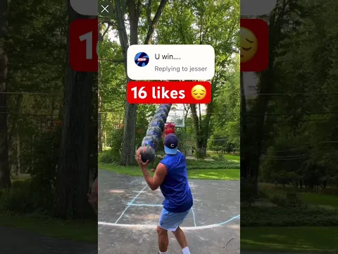 16 likes is actually offensive YouTube. #trickshot #jesser