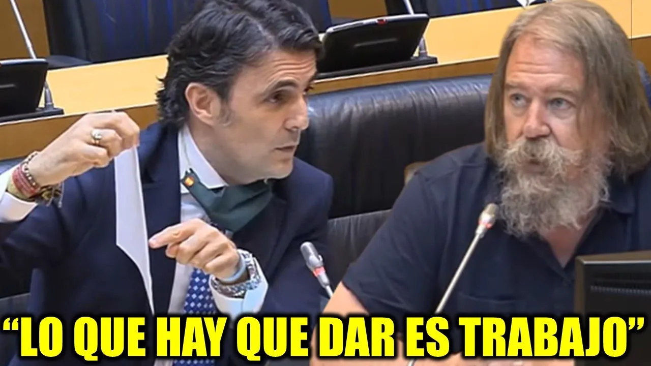 Este diputado de VOX desmonta al "experto podemita" que defiende la Renta Básica Universal