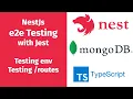 Unit Testing in Nest js with Jest - e2e Testing e2e Testing