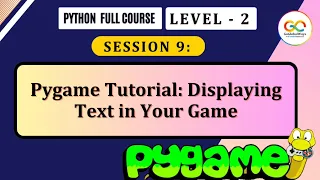 Pygame Tutorial Displaying Text in Your Game Python Programming