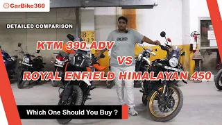 KTM 390 ADV vs RE Himalayan 450 – Which Adventure Bike Should You Buy ?