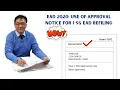 Employment Authorization Card 2020 Use of Approval Notice for I-9 and EAD Renewal