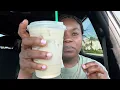 TRYING STARBUCKS DUNKIN DONUTS ICE CHAI LATTES AND COMPARING THE TWO RATING IT