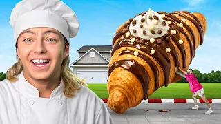 We Made The Biggest Croissant In The World Chico Miko 