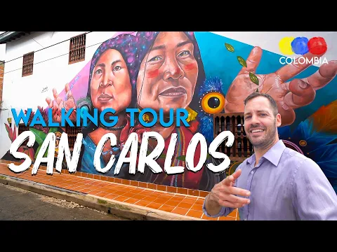 Graffiti Walking Tour in San Carlos, Antioquia