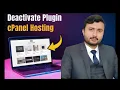 How to deactivate all plugins from cpanel wordpress website