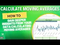 See Trends Not Noise Calculate Moving Averages in Excel Unleash Smoothing Power