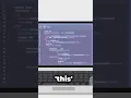 What is the this keyword in JavaScript
