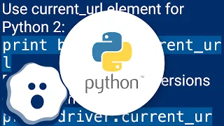 How do I get current URL in Selenium Webdriver 2 Python