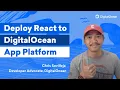 Deploy React to DigitalOcean App Platform