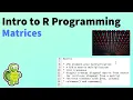 R Programming Introduction Matrices R intro-05