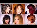 Gorgeous Short Bobs And Pixie Haircuts Hairstyles For Women Red Hair Color Ideas Buzzed Hair