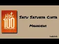 Satu Satunya Cinta - Mahadewi | Lirik Lagu