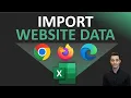 Excel Tips - Import Website Data