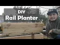 DIY Rail Planter