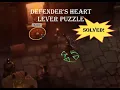 Guide to Defenders Heart lever Puzzle in Woljif Jail Room WOTR