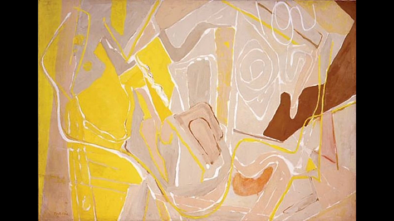Perle Fine  貝勒．凡恩  (1908-1988)  Abstract Expressionism  American
