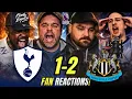 Lagu Spurs fans DISGUSTED reactions to Spurs 1-2 Newcastle! Premier League Fan Reactions