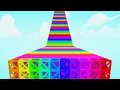NEW Easy Rainbow Obby - ROBLOX ALL 65 STAGES