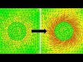 Moving mesh introduction - domain rotation example in Comsol Multiphysics