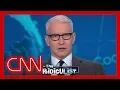 Cooper Don t blame reporters for White House nastiness