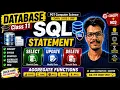 Database Class 11 SQL Statements SELECT UPDATE DELETE Aggregate Functions PGT CS OAVS KVS