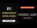 Comparison Operators In PHP PHP Tutorial For Beginners - Coding Lane