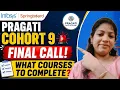 Infosys Pragati Cohort 9 FINAL CALL Choose Your Learning Path Important Update