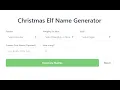 I TESTED the World s BEST Christmas Elf Name Generator FUN
