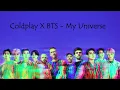 Download Lagu Coldplay x BTS – My Universe ~RINGTONE