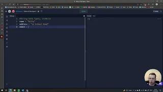 Python 5 Data Types Part 1 - String