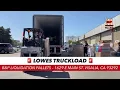 Live Unloading Lowes Liquidation Pallets