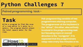 Python challenges Level 1 Challenge 7