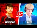 Peterbot vs Clix 1v1 ZoneWars Extremely TOXIC