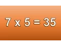 The 7 Times Table Song with Plain Backgrounds Multiplying by 7 Song Silly School Songs