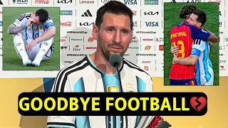 Look What Emotional Lionel Messi Said after Loss in Final Argentina vs Spain Highlights Fifa WC 2026