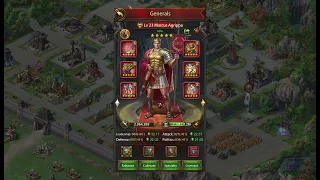 Evony - How to do General Training on a Sub City