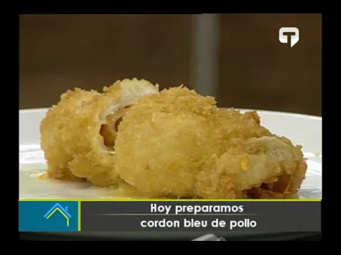 Hoy preparamos cordon bleu de pollo