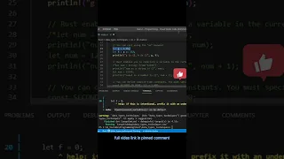 Rust data types variables casting Rust Programming Tutorial Rust basics CodeasByteS