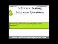 SOFTWARE TESTING INTERVIEW QUESTION WHY WE DO COMPATIBILITY TESTING ON SOFTWARE PRODUCTS QA